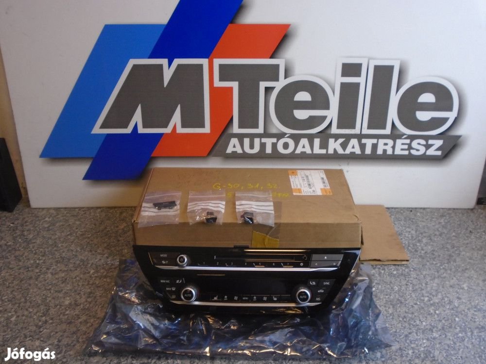 [GYÁRI ÚJ] BMW - Klímavezérlő panel + gombokkal! 5-ös ; 6-os GT / G30